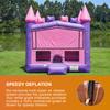 JumpOrange Commercial Grade Inflatable Princess Bricks Bounce House Backyard Party Moonwalk Size 13'x13' view 4