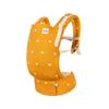 Baby Tula Cotton Free-to-Grow Baby Carrier - Adjustable, Comfortable, Newborn to Toddler Carrier - Ergonomic Fit for 7lbs to 45lbs - Back & Front Carry Options - Play (Yellow/Hearts) view 1