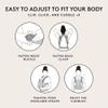 Baby Tula Cotton Free-to-Grow Baby Carrier - Adjustable, Comfortable, Newborn to Toddler Carrier - Ergonomic Fit for 7lbs to 45lbs - Back & Front Carry Options - Play (Yellow/Hearts) view 4
