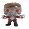 Funko POP! Guardians Of The Galaxy Vol 2: Star-Lord (CHASE) - Stylized Marvel Vinyl Bobble-Head Figure 198 NEW view 3