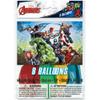 Amscan Avengers Party Latex Balloons - 12" | Assorted Colors | 8 Pcs view 2