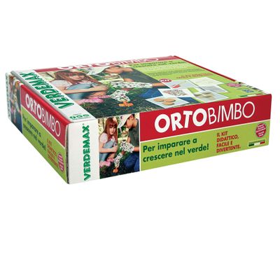 Verdemax 3095 ORTOBIMBO Garden Box, Multi-Colour, 27 x 22 x 7 cm