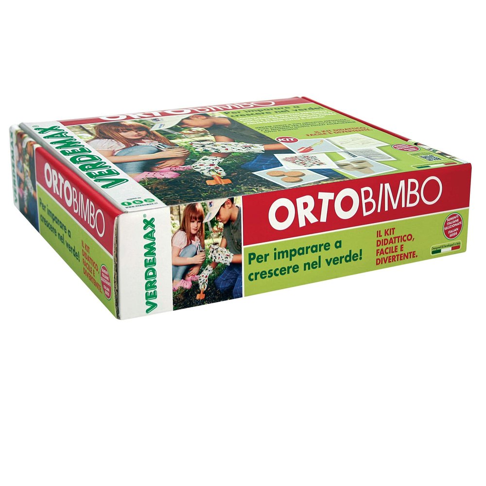 Verdemax 3095 ORTOBIMBO Garden Box, Multi-Colour, 27 x 22 x 7 cm
