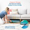 ECR4Kids SoftZone Patchwork Activity Mat and Toddler Blocks, Soft Playset, Contemporary, 13-Piece view 4