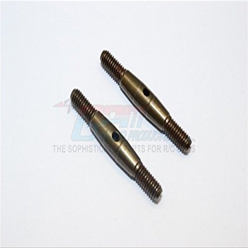Spring Steel 4mm Clockwise And Anticlockwise Turnbuckles (Total Length 40mm - Both Side Thread 9mm, Body 22mm) - 1Pr