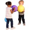 Constructive Playthings Set of 6 Heavy Rubber Colored Playground Balls view 4
