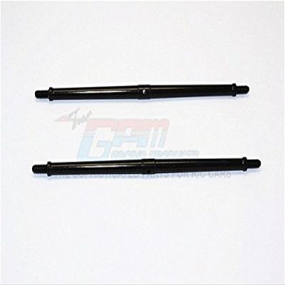 Aluminum 4mm Clockwise And Anticlockwise Turnbuckles (Total Length 147.5mm - Both Side Thread 10mm) - 1Pr Black