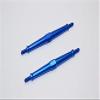 Aluminum 4mm Clockwise And Anticlockwise Turnbuckles (Total Length 86.5mm - Both Side Thread 9.5mm) - 1Pr Blue view 1