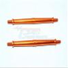 Aluminum 5mm Clockwise And Anticlockwise Turnbuckles (Total Length 117mm - Both Side Thread 11mm) - 1Pr Orange view 1