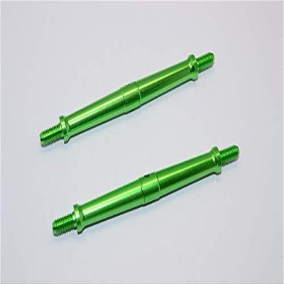 Aluminum 5mm Clockwise And Anticlockwise Turnbuckles (Total Length 96mm - Both Side Thread 11mm) - 1Pr Green