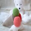 Crochet Rattle Ice Cream Baby Toy Summer Food Toddler Eco Friendly Cotton Kids Children Gifts Ideas view 2