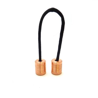 BEGLERI SIX2FIVE - COPPER - HAND MACHINED EDC GREEK WORRY FIDGET BEADS - MADE IN THE USA - GIFTS FOR MEN