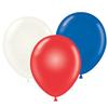 Tuf Tex Balloons 11" Patriotic Assortment Latex Balloon 100ct view 1