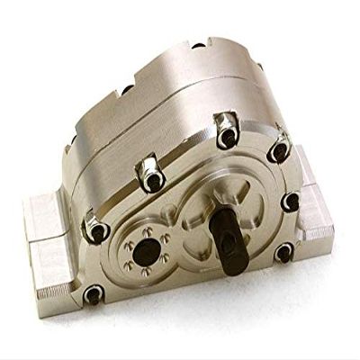 Integy Realistic Alloy Transfer Case 12T/24T DIY Gearbox Kit for 1/14 Trucks W=59mm
