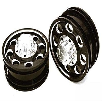 Integy Billet Machined Alloy Front Wheel for Hex Type 1/14 Scale Trucks