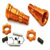 Integy Billet Machined +0mm Ext. Stub Axles for C27070, C27071 & C27072 view 1