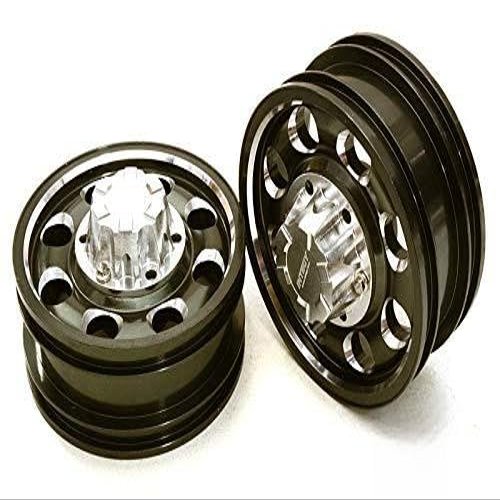 Integy Billet Machined Alloy Front Wheel for Hex Type 1/14 Scale Trucks