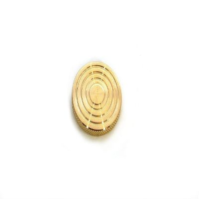 THE FLATTOP - POLISHED BRONZE HANDMADE EDC SPINNING TOP - MADE IN THE USA - Gifts for Men