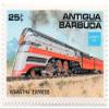 Antigua & Barbuda Postage Stamp Set 1986 Train Railway Issue Ameripex 86 Scott #944-947 view 2