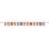 Creative Converting 324526 Custom Photo Frames First Birthday Banner, One Size, Multicolor view 1