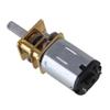 CNBTR 12mm Silver GA12-N20 15RPM Miniature Metal Electric 3V DC Gear Motor Gearwheel with 10mm Output Shaft Set of 5 view 2
