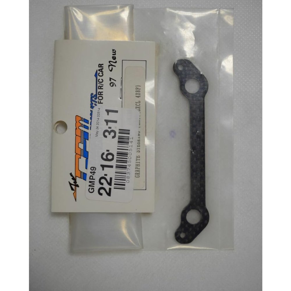 GPM Racing GMP49 Kyosho Mp5 Mp6 Mp7.5 Graphite Steering Plate