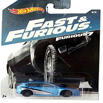 2017 Hot Wheels Fast & Furious 8/8 Subaru WRX STI Furious 7 Movie car