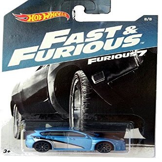 2017 Hot Wheels Fast & Furious 8/8 Subaru WRX STI Furious 7 Movie car