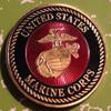 Marine Corps Intelligence Activity MCIA Military Challenge Art Coin view 2