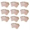 Regal Bingo Bulk Bingo Cards with Sliding Windows - Reusable Large Print Bingo Game Cards for Adults Large Group - 50 Pack, Woodgrain view 2