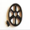 EPTNNASO Hard Steel 65T SPUR Main Gear 0.8M 32P for Traxxas Summit, E-Revo, E-Maxx 3960 RC Car Gear view 1