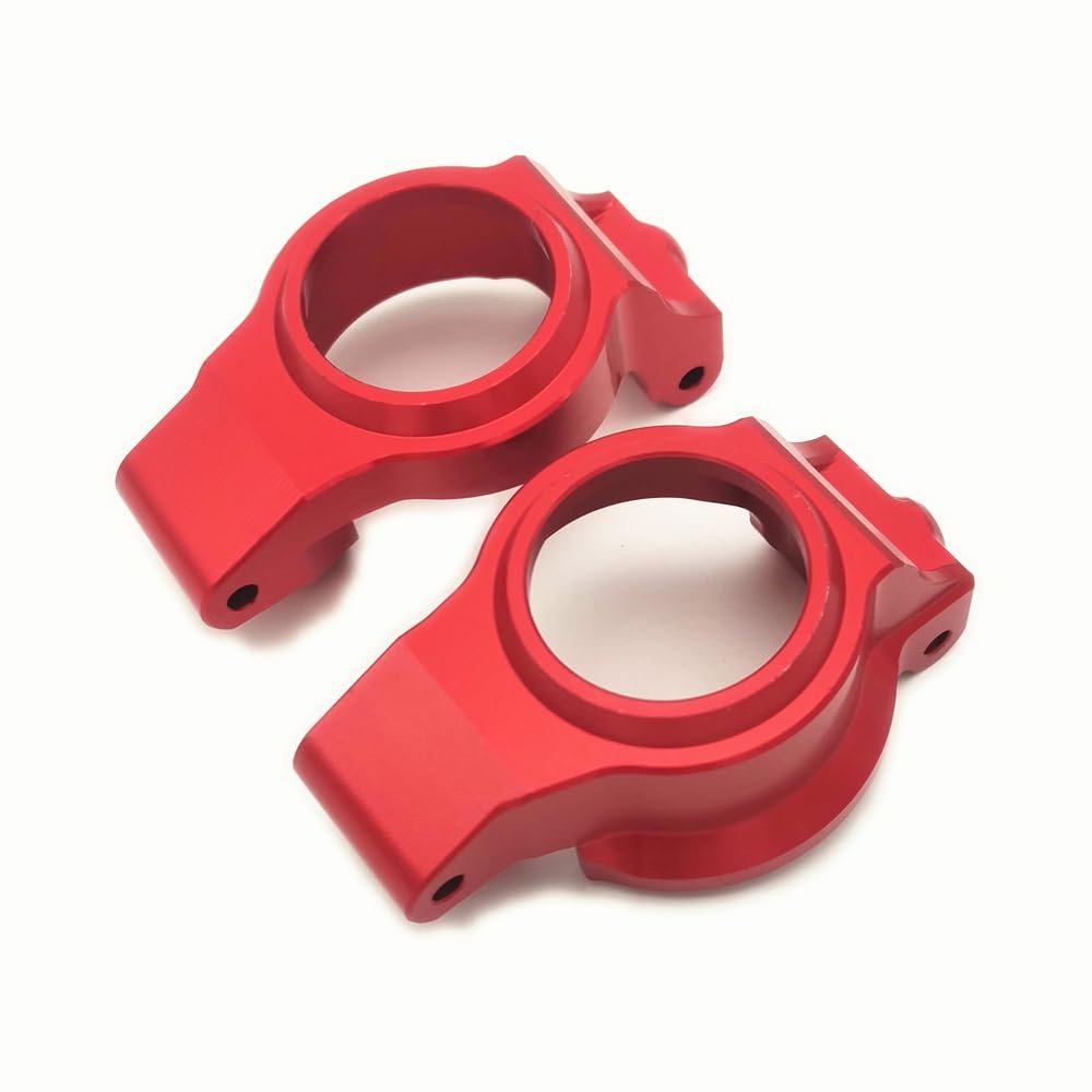 Aluminum Front C HUB C-HUB - 1PR Replace of 7732 Red for Traxxas XMAXX X-Maxx