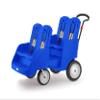 Gaggle by Foundations 4 Seat Buggy | 4-Seat Quad Stroller with 5-Point Harness for Added Safety | Multi-Child Buggy with Soft Stop Brake | Fits Through Standard Doorways | Blue view 1