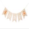 Swanky Party Box | First Birthday Decoration, Fox 1st Birthday Highchair Banner, Woodland Party Decor B514 view 1