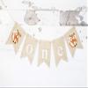 Swanky Party Box | First Birthday Decoration, Fox 1st Birthday Highchair Banner, Woodland Party Decor B514 view 2