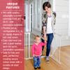 Cardinal Gates EX100 XpandaGate Expandable Baby Gate - Extra Wide Dog Gate - Adjustable Safety Gate for Kids & Pets - 30 to 90 Inches Wide - White view 2