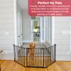 Cardinal Gates EX100 XpandaGate Expandable Baby Gate - Extra Wide Dog Gate - Adjustable Safety Gate for Kids & Pets - 30 to 90 Inches Wide - White view 4