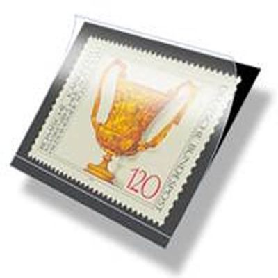 Hawid Lindner HA41053 Cuts 41 x 53 mm, Double Weld, Black - Pack of 50