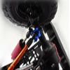 Aluminum Front Rear Link Mounts Black for Axial 1/10 SCX10 II AX31384 view 2
