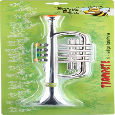 Boogie Bee trumpet silver, 4 keys, 38 cm