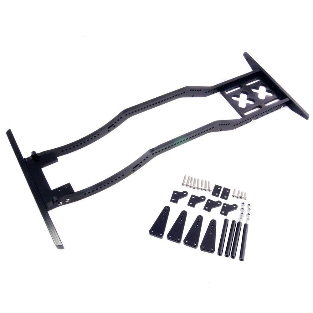 Aluminum Chassis Set Hardware for 1/10 Upgrade RC Rock Crawler D90 #1426