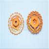 Axial Yeti Jr. Score Trophy Truck (AX90052) / Yeti Jr. Maverick (AXI90069) Upgrade Parts Aluminum Front Wheel Hex with Brake Disk - 2Pcs Orange view 1