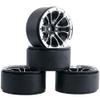4PCS 1/10 RC Rock Crawler 1.9" Beadlock Alloy Spoke Wheels Rims for D90 Scx10 #1566 view 2