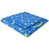 Toy Pop Up Play Fabric House, 2 Sleeping Bags, Light Blue with Kite and Sun Print Fabric for Dolls, Stuffed Animals view 3