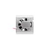 PowerHobby Aluminum Motor Heatsink + Cooling Fan For 1/8 Size Motors Fits : Castle Creations 2200kv + 2650KV Motors, Dynamite, Hpi, Novak, Trinity, Arrma Nero, Kraton, Fazon, Outcast, Tekin (Silver) view 2