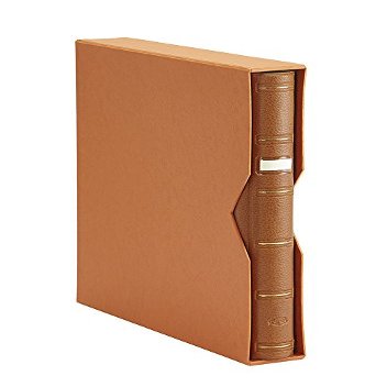 Taupe 100006  Stamp Album Imitation Leather, Brown