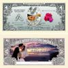 100 Wedding Million Dollar Bills with Bonus Thanks a Million Gift Card Set view 1