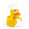 Chef Cook Rubber Duck Bath Toy | All Natural, Organic, Eco Friendly, Squeaker | Lanco Brand | Imported from Barcelona, Spain view 1