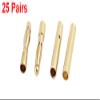 uxcell 25Pairs 2mm Male Female Banana RC Model Charger Connector view 2