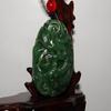 2" China Certified Nature Hetian Nephrite Jade Auspicious Dragon Hand Carved Pendants view 3